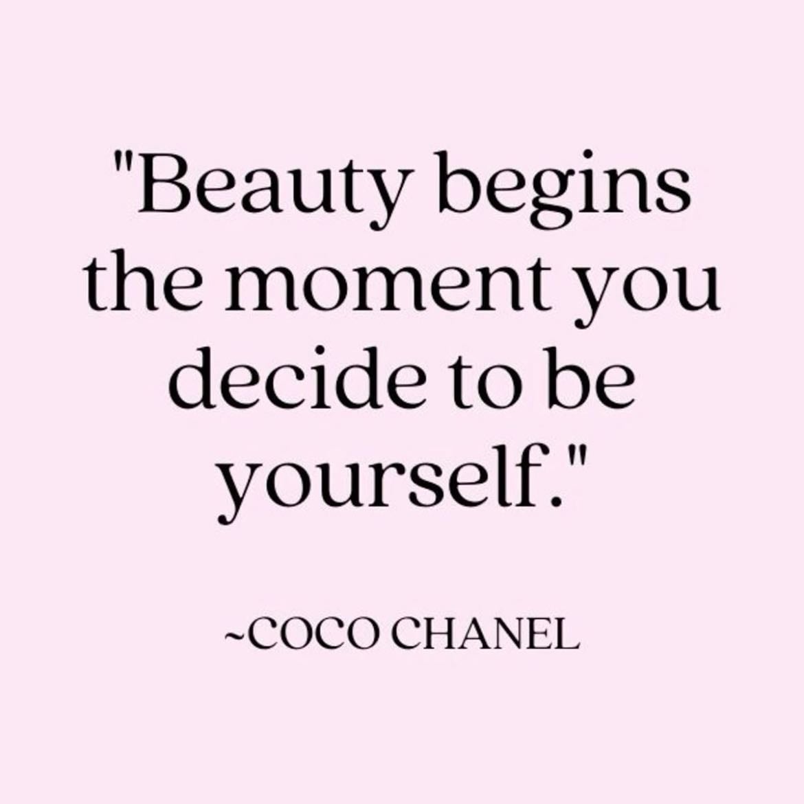 Be confident