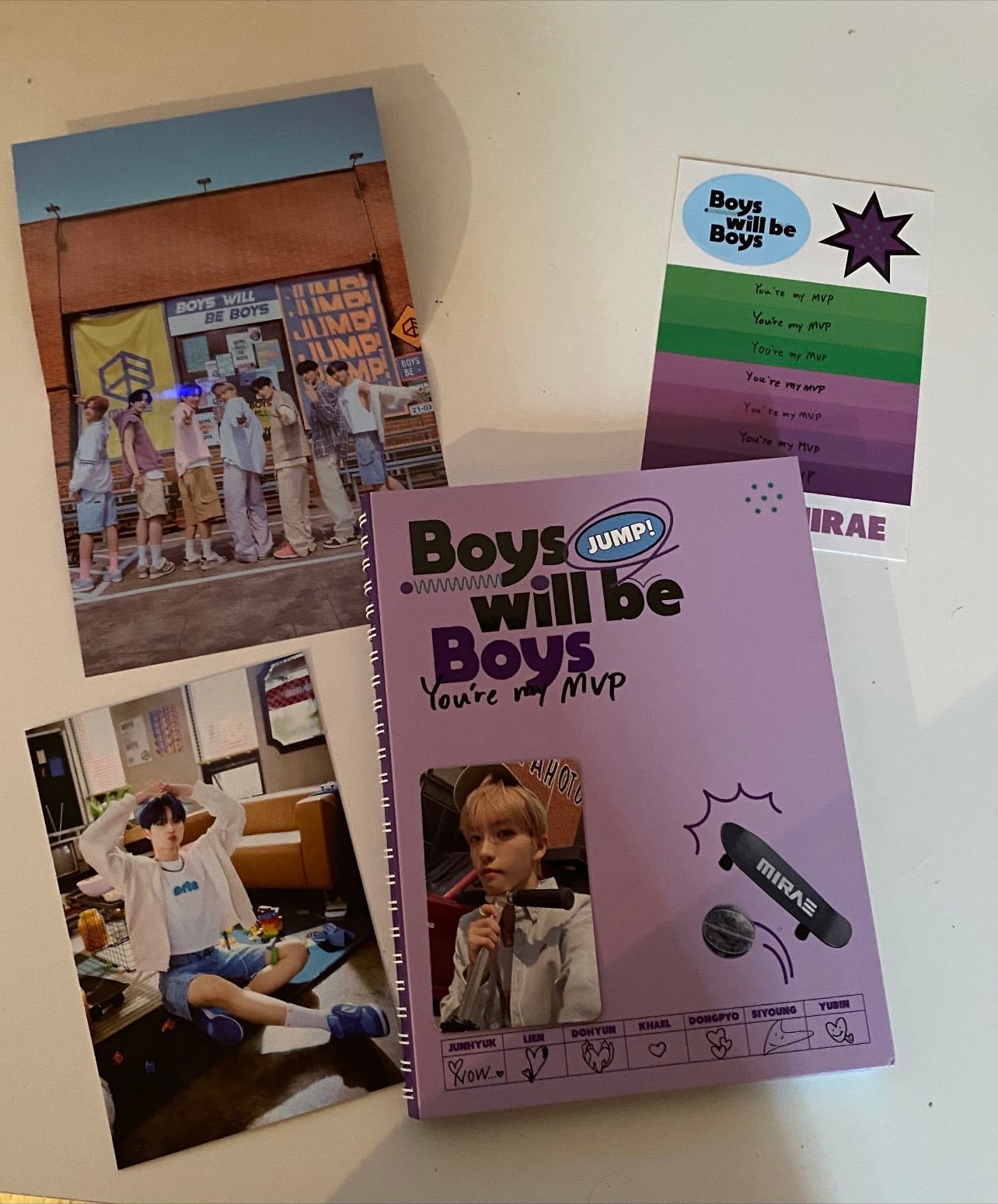 Boys will be boys~you're my MVP