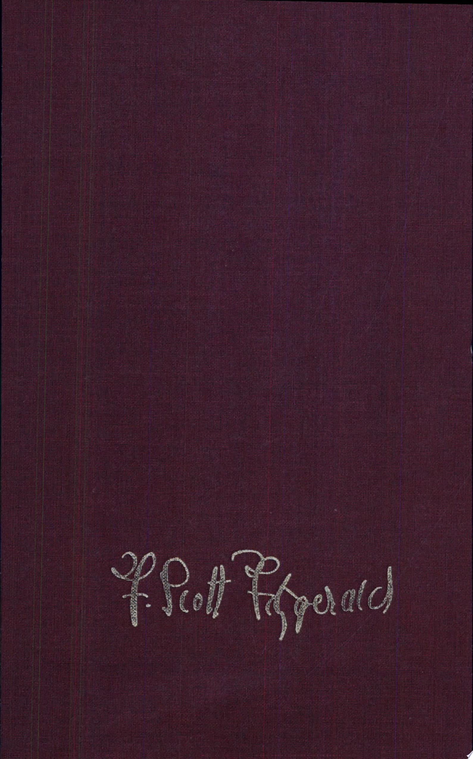 F. Scott Fitzgerald: The Great Gatsby - F. Scott Fitzgerald · 1991