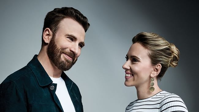 Chris Evans & Scarlett Johansson