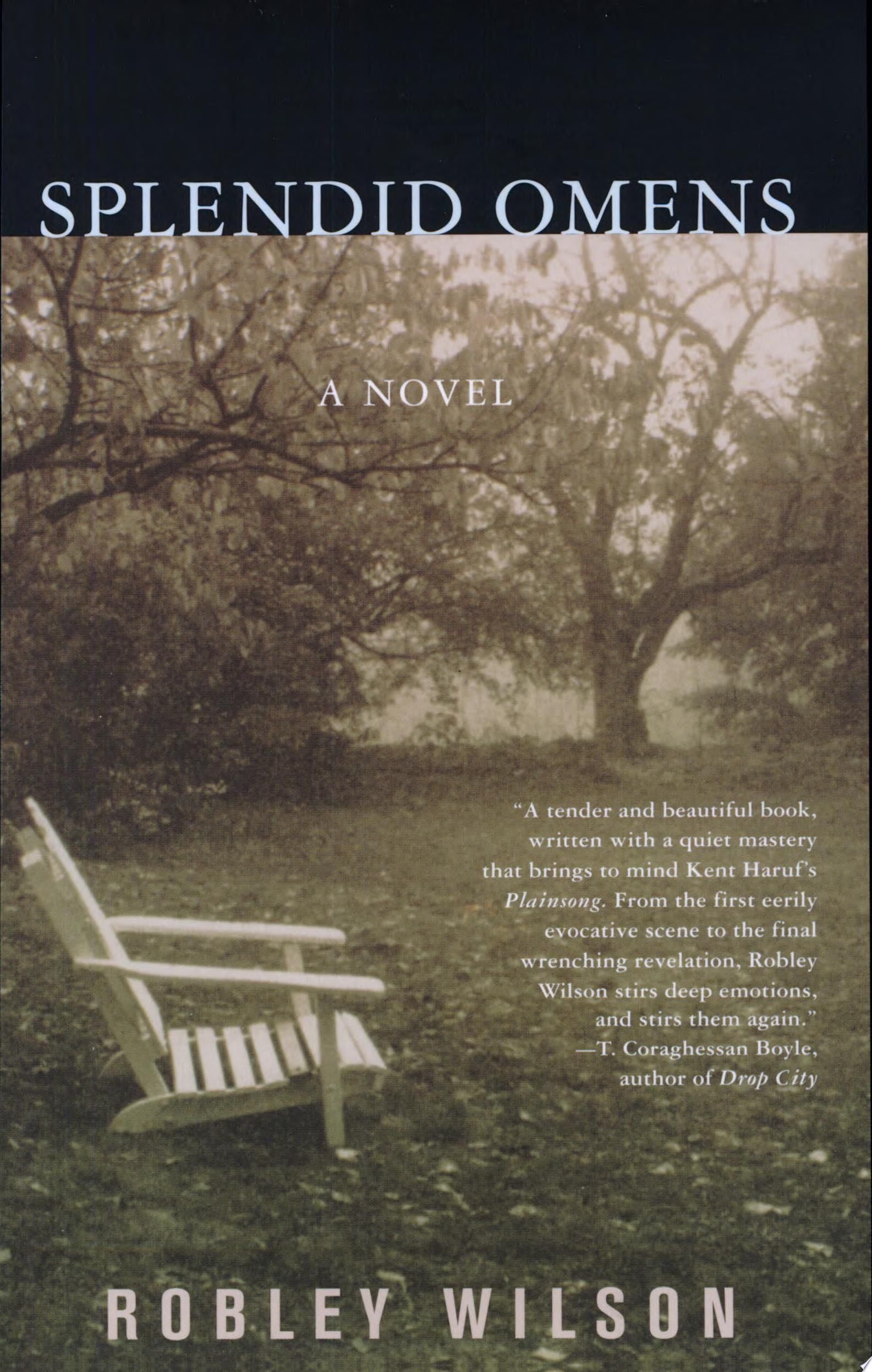 Splendid Omens - Robley Wilson · 2004