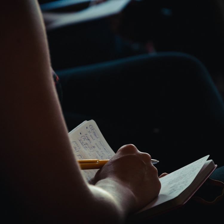 Write a letter to your future self to open at the end of the year