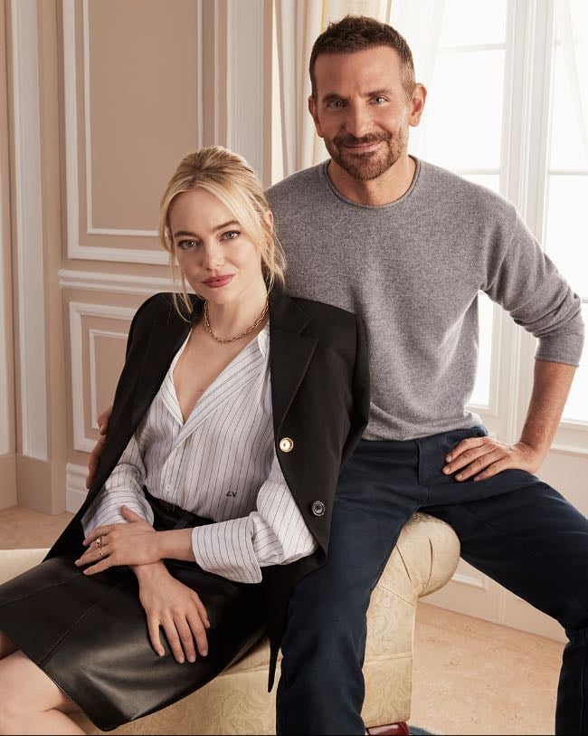 Emma Stone & Bradley Cooper
