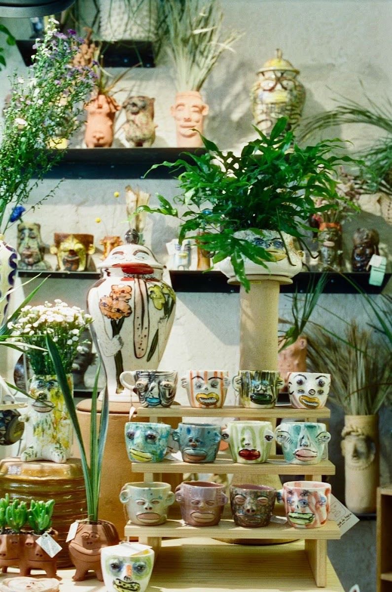 Cara de Planta Esculturas Vivas.