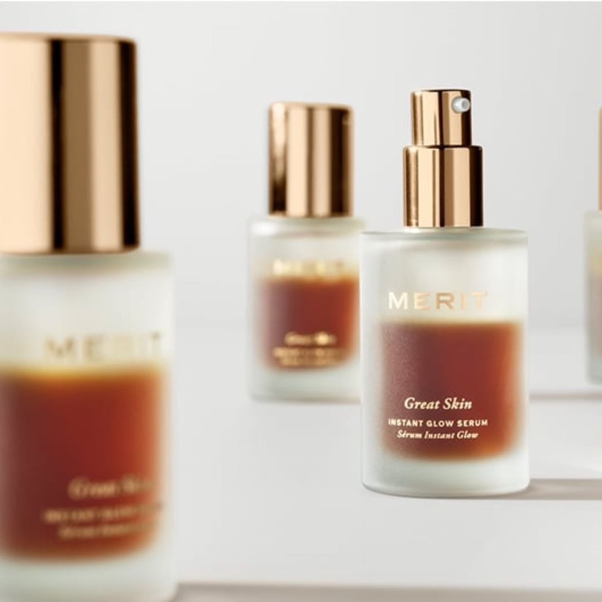 Merit skincare.