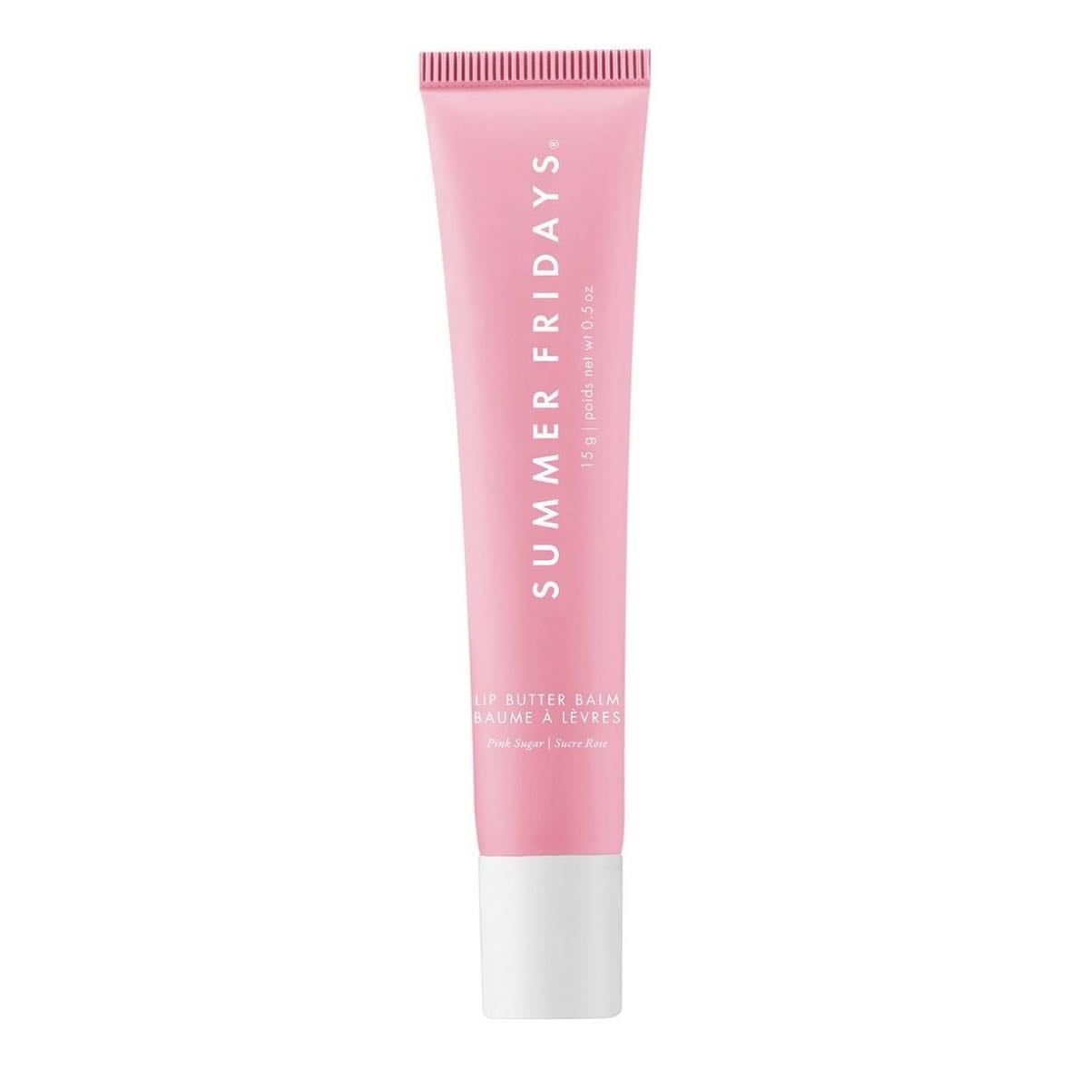summer fridays lip balm - shade: pink sugar
