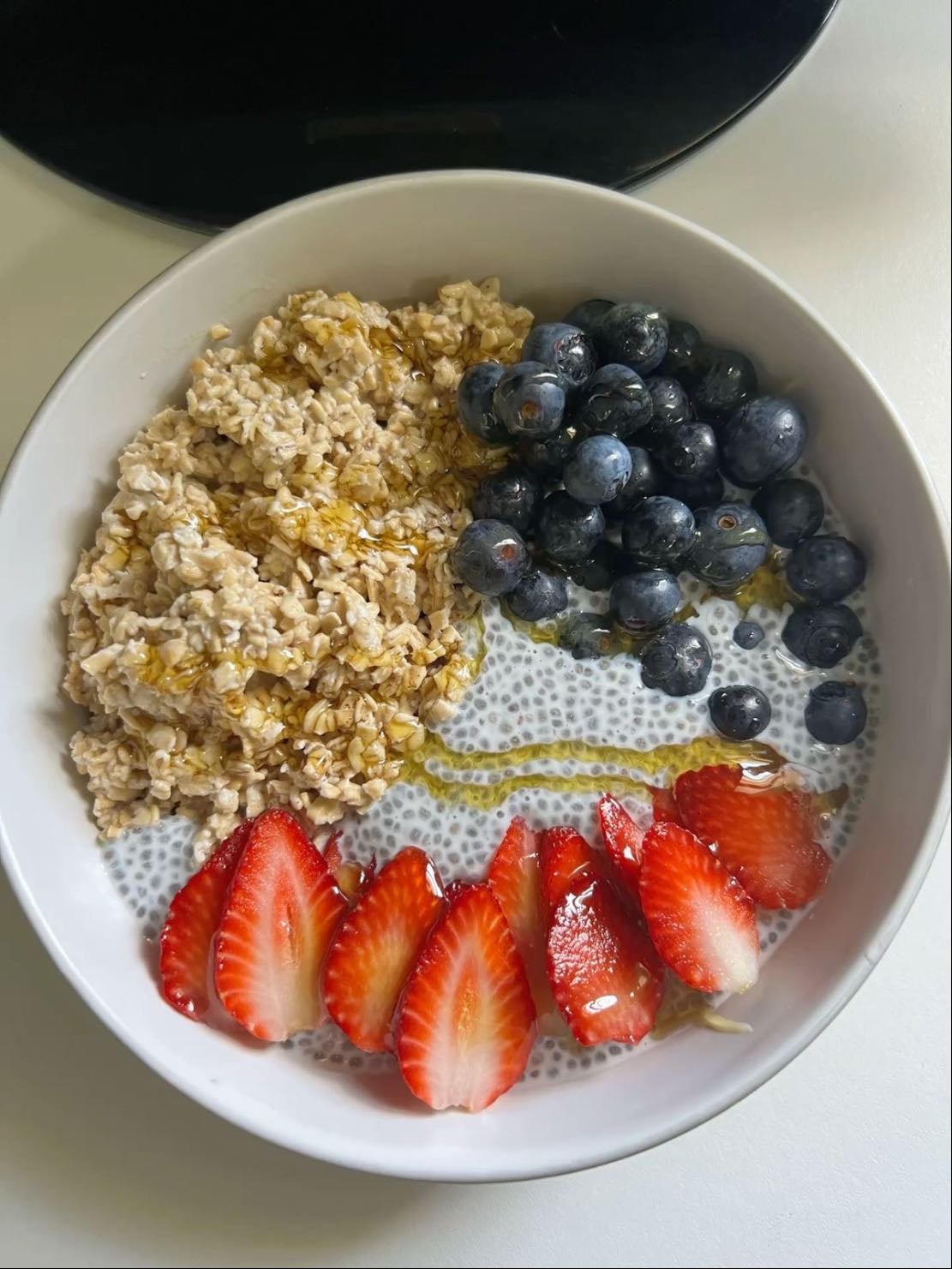 Chia pudding bowl