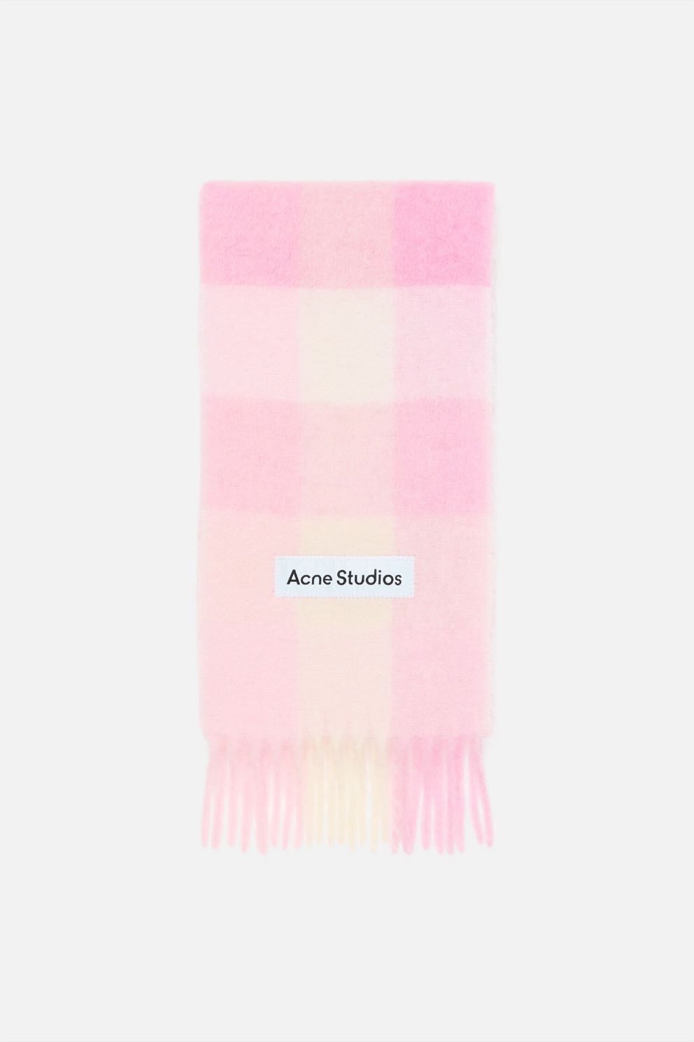acne studios pink scarf - €290