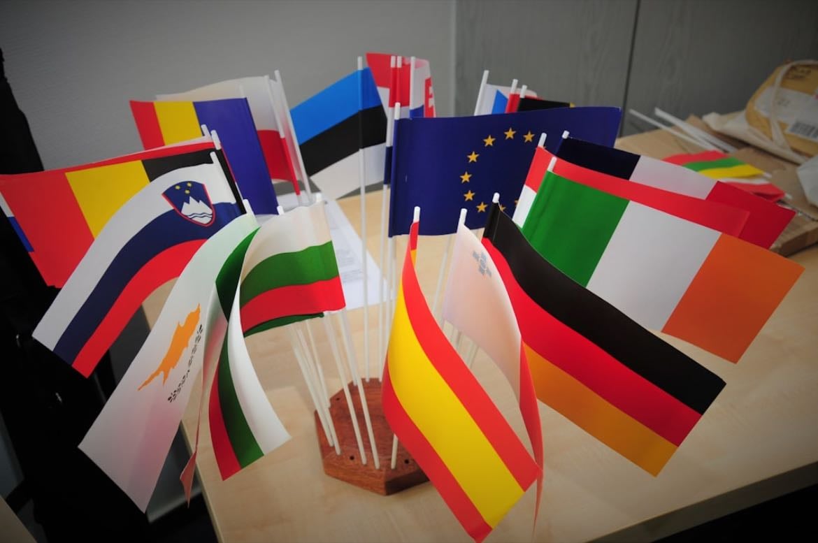 Collect mini flags from every country I visit