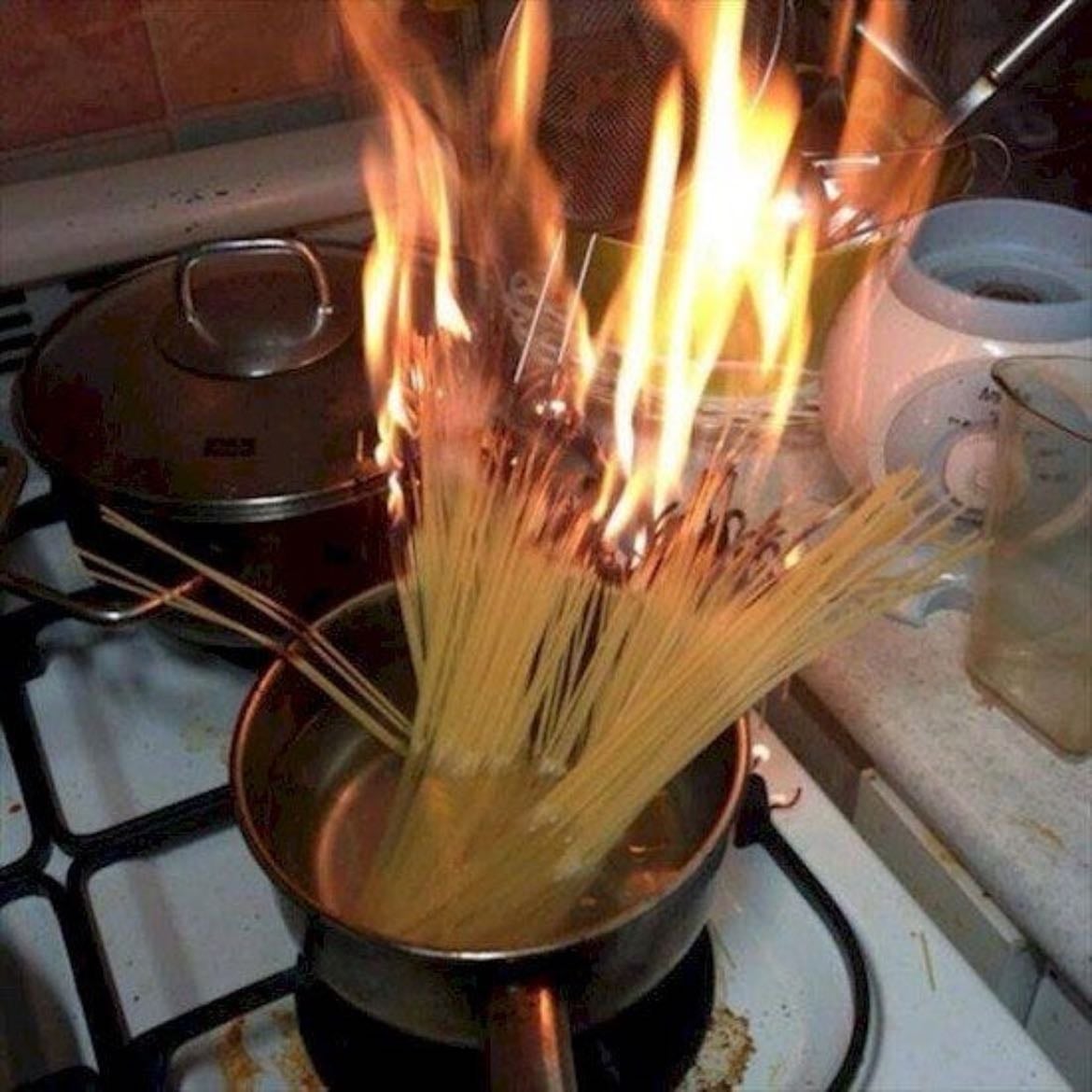 A failed 2 ingredient recipe that tastes awful. - We’ve all been there. You gotta do what you gotta do.