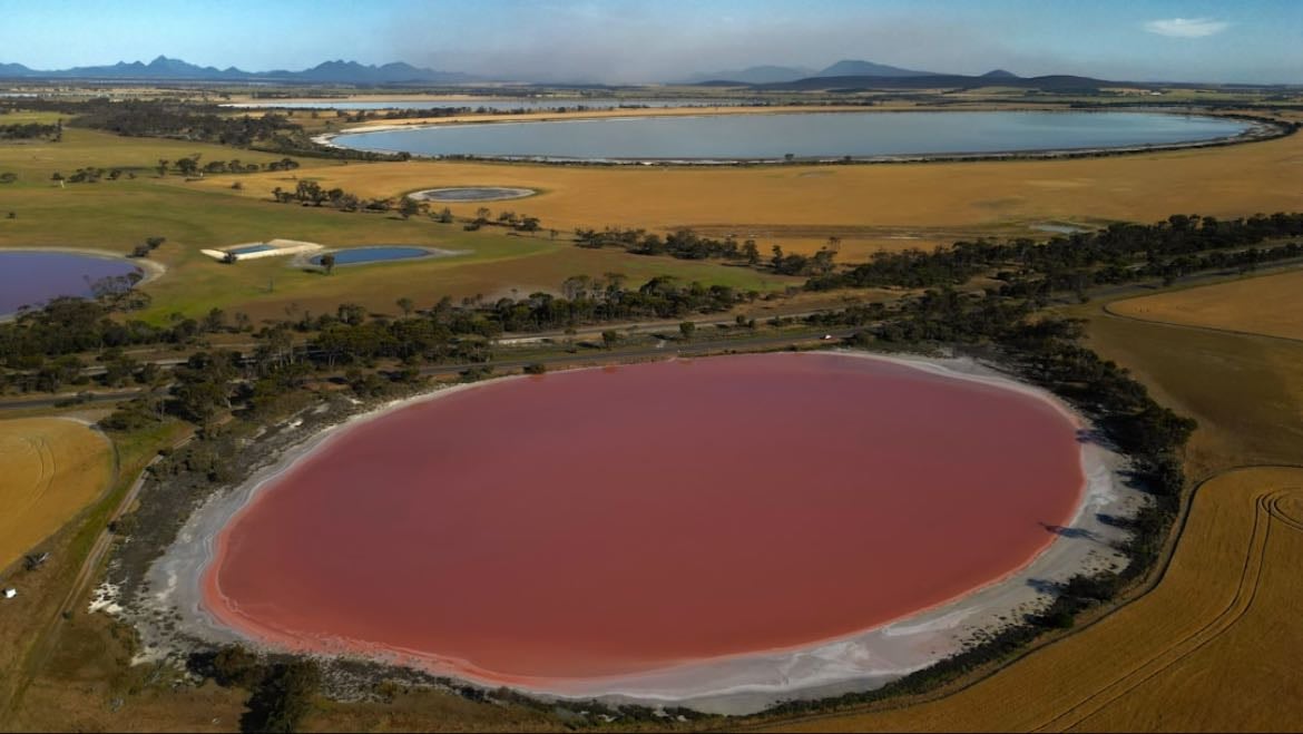 Visit Lac Rose - West Africa’s own Pepto supply