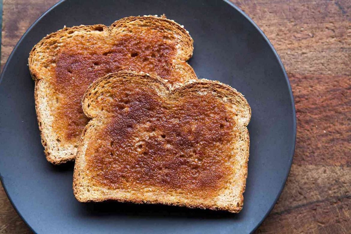 Toast - With butter. Perhaps a jam.