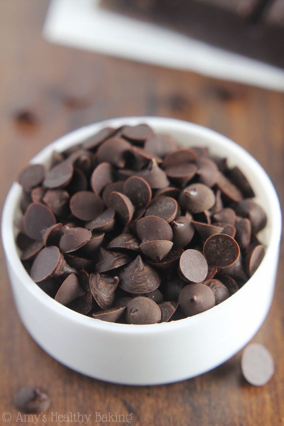 Chocolate Chips - Milk. Dark. White. Any work- when you’re desperate, you’re desperate.