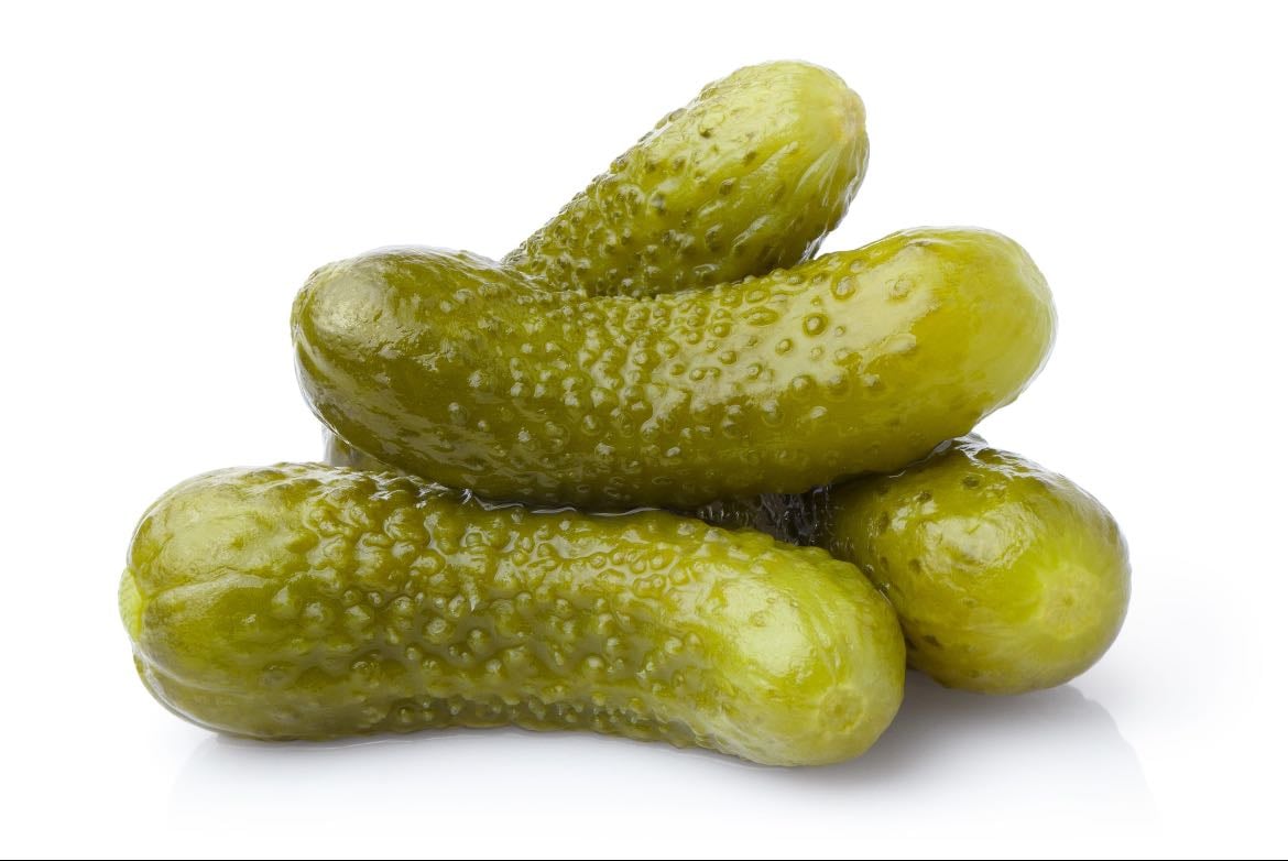 Pickles - Nothing like fishing one out and getting cold pickle juice on your fingers. No amount of soap can take the smell away.