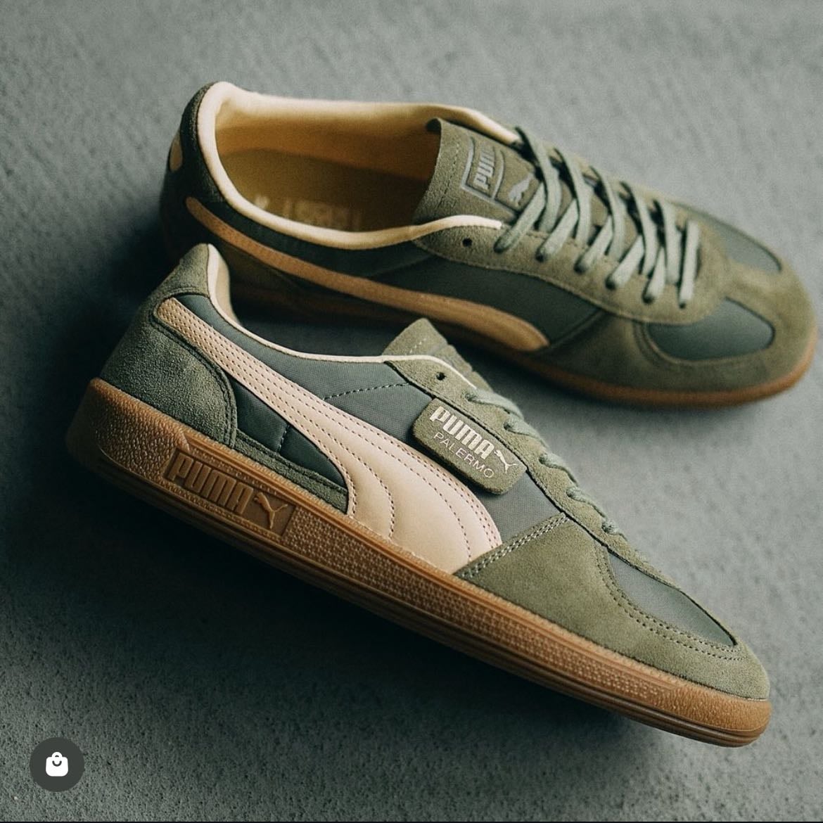 Palermo (Green/Beige) - Puma