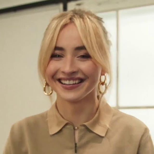sabrina carpenter! - been a carpenter since not long after espresso came out!