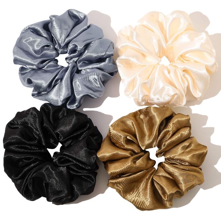 Scrunchies de satin