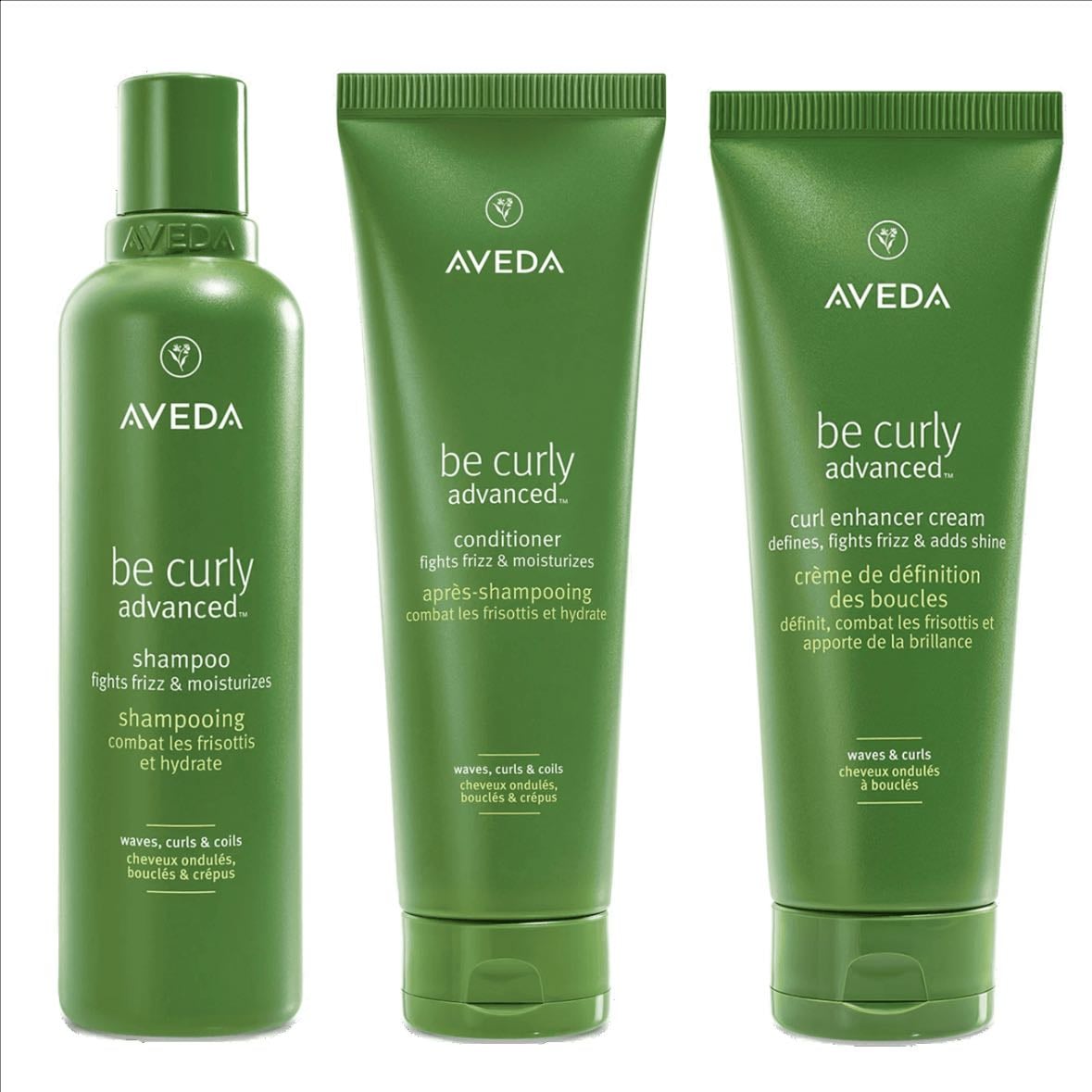 Aveda Be Curly Advanced - Shampoo, Conditioner, & Curl Cream