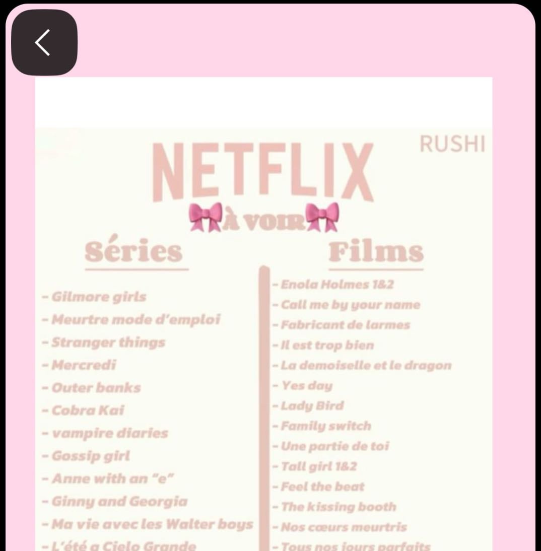A regardé 🫶🏻 - Movies hypelist by Linette C