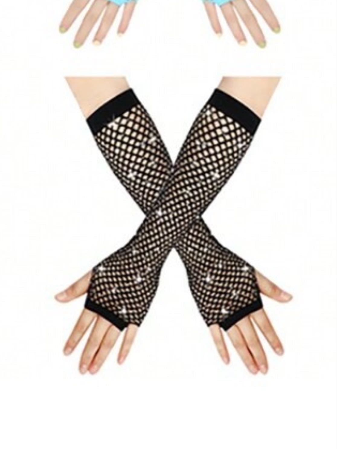 black gloves