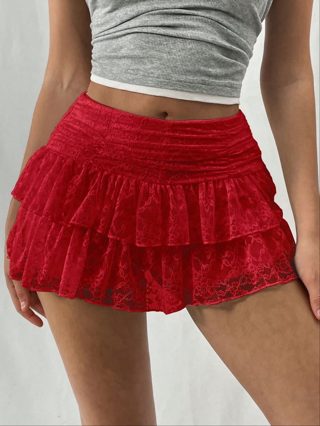 red skirt