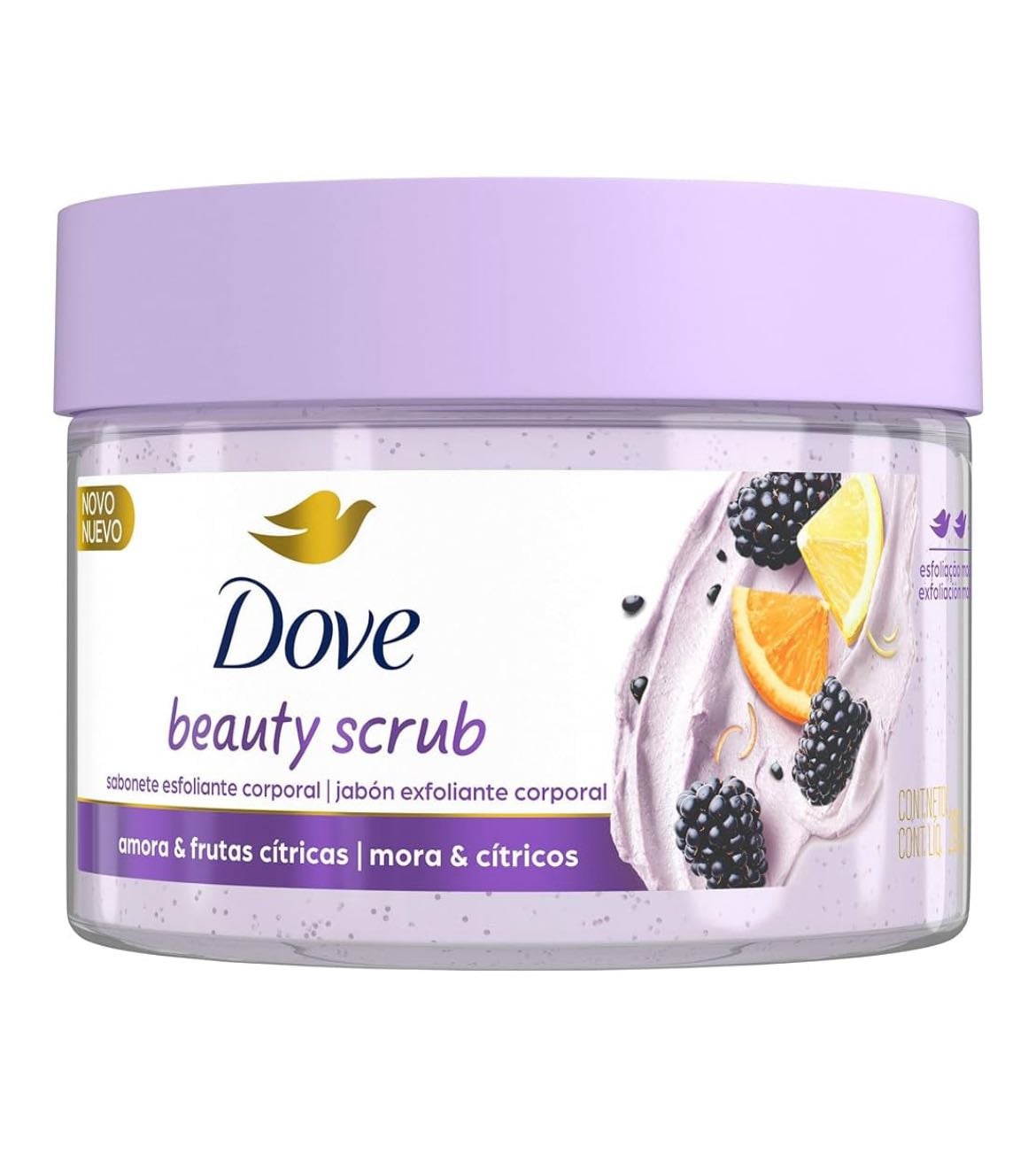 Dove Beauty Scrub Esfoliante Corporal de Amora e Frutas CÃtricas 280g - $ 56 ✅
Pacheco
09/25