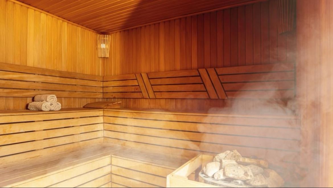 Ir al sauna