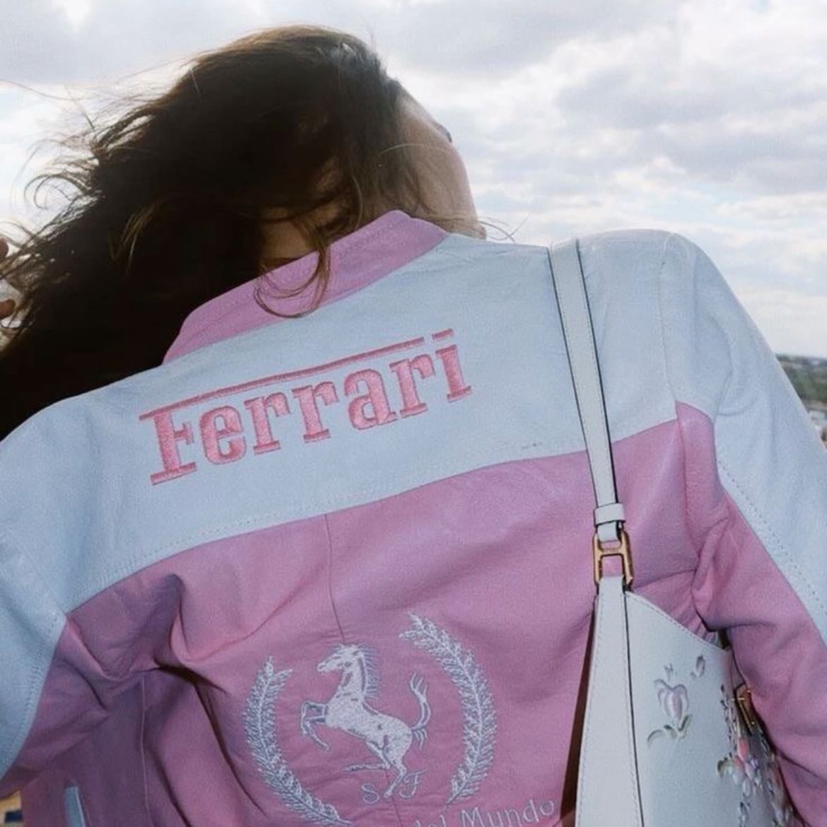 pink Ferrari jack - baby pink