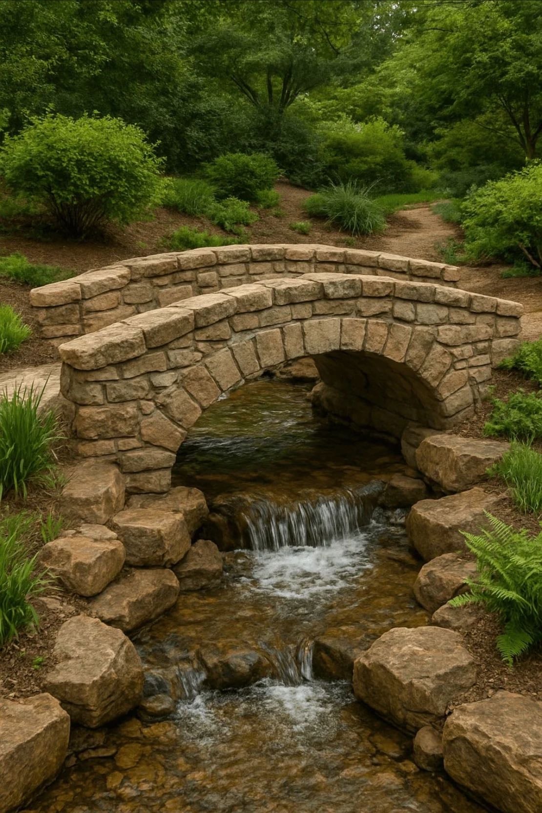 Baby stone bridges