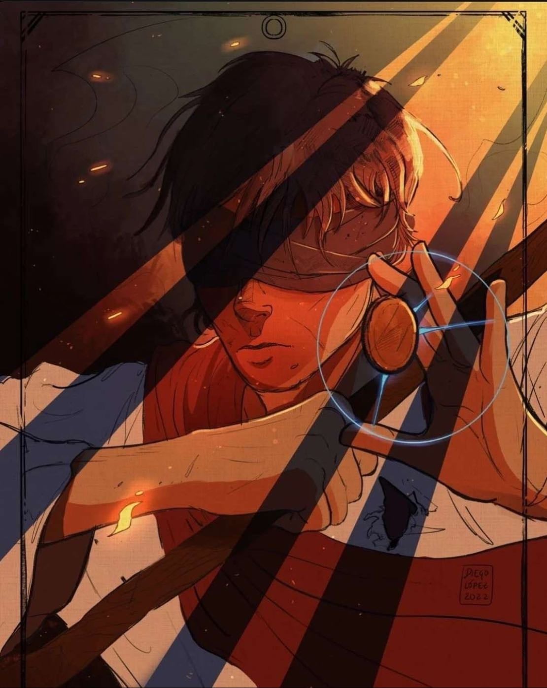 Spook going into the fire - TO SAVE THEM BUT MY BBY