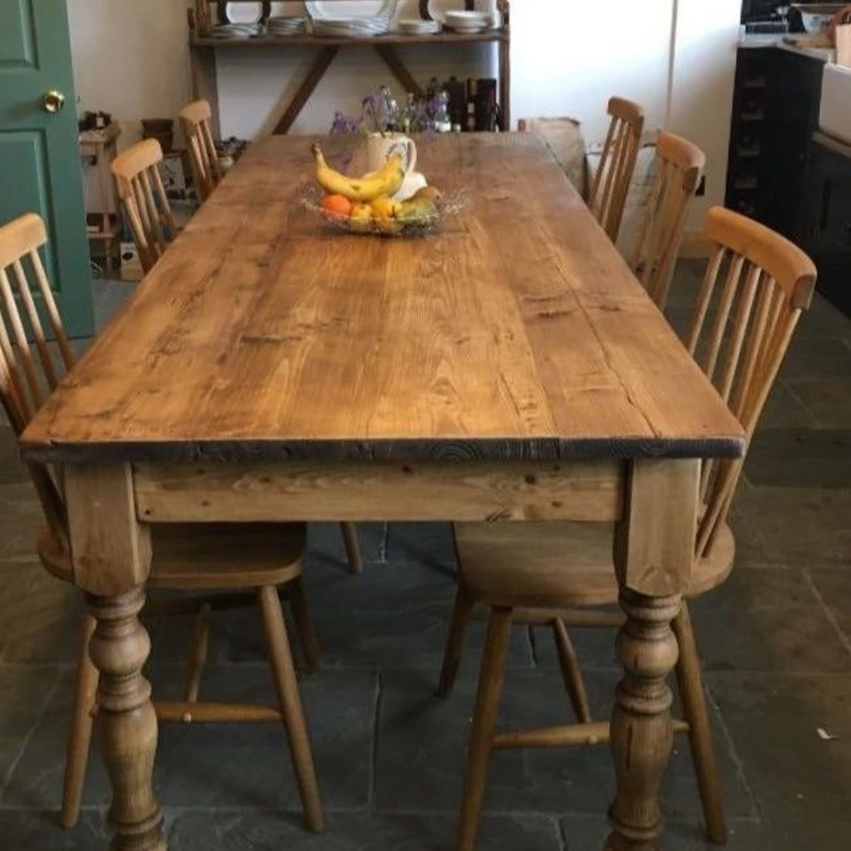 Wooden table for small meals