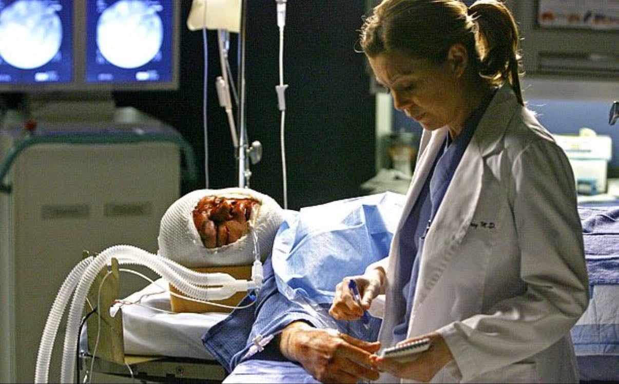 GEORGE DYING - Greys anatomy
