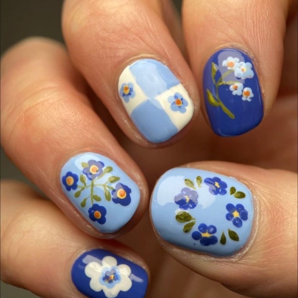 Painting my nails