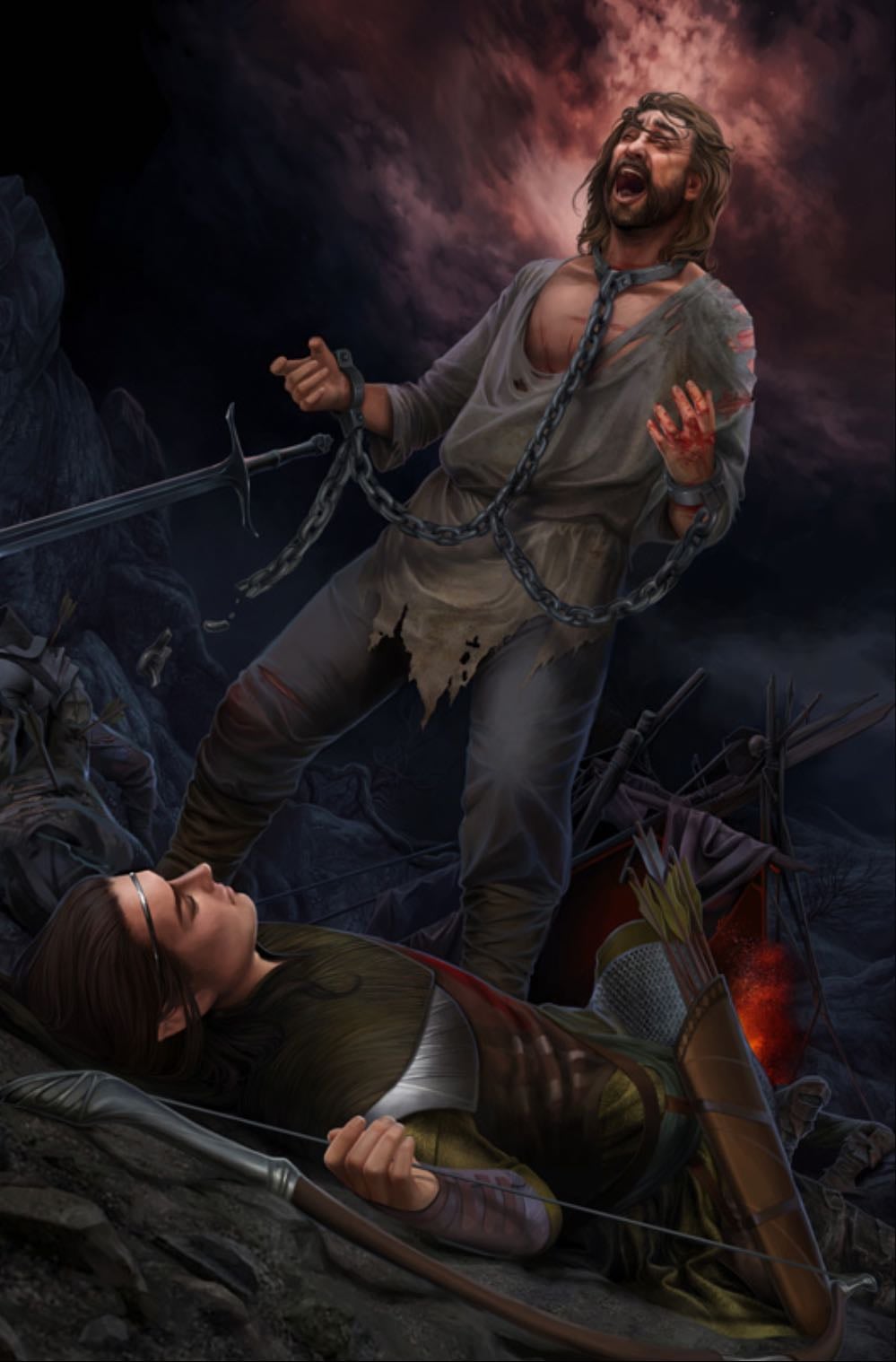 Túrin accidentally killing Beleg - WHHHHHY. MY SHAYLUH