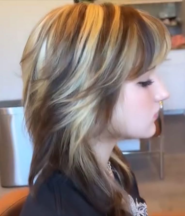 brown stripes