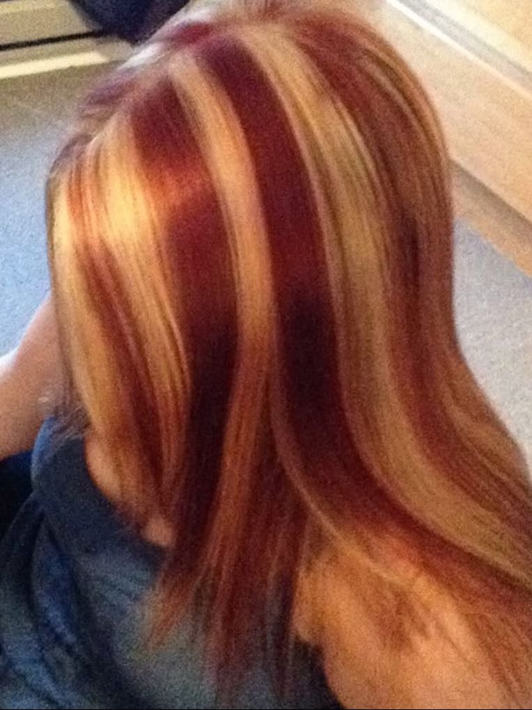 red stripes
