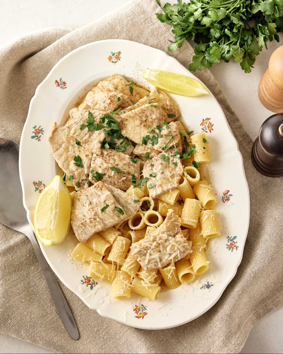 escalope de veau sauce au vin blanc