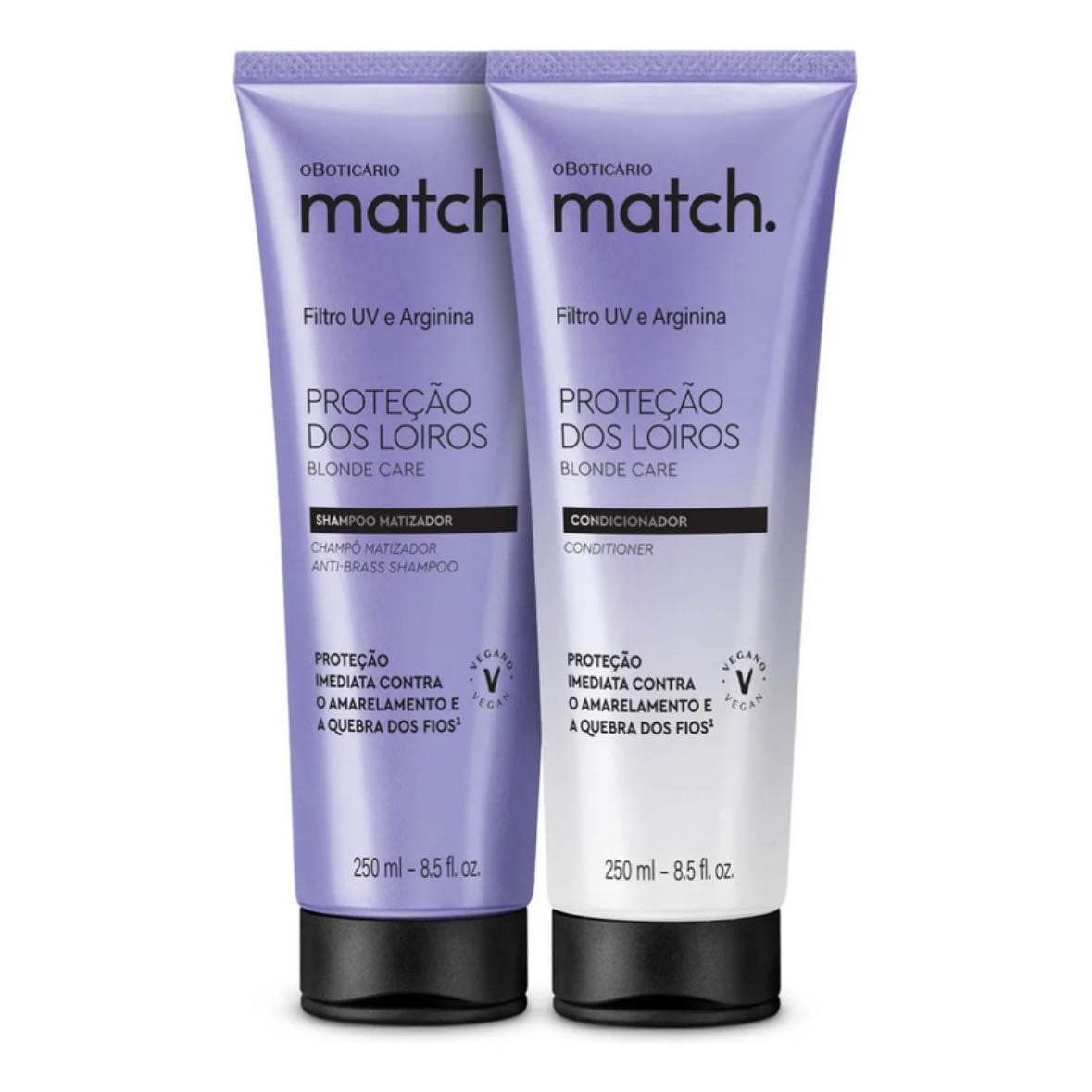 Shampoo e condicionador - Matizar