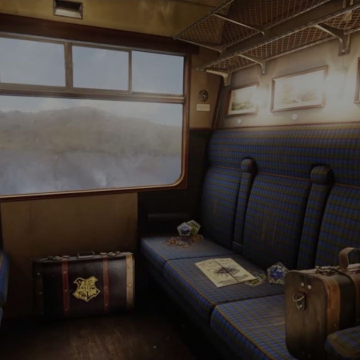 jacobite steam train, ukπ - (inside of the train)