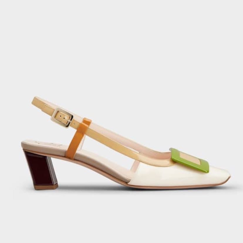 Belle Vivier Slingback Pumps in patent leather - 830 $