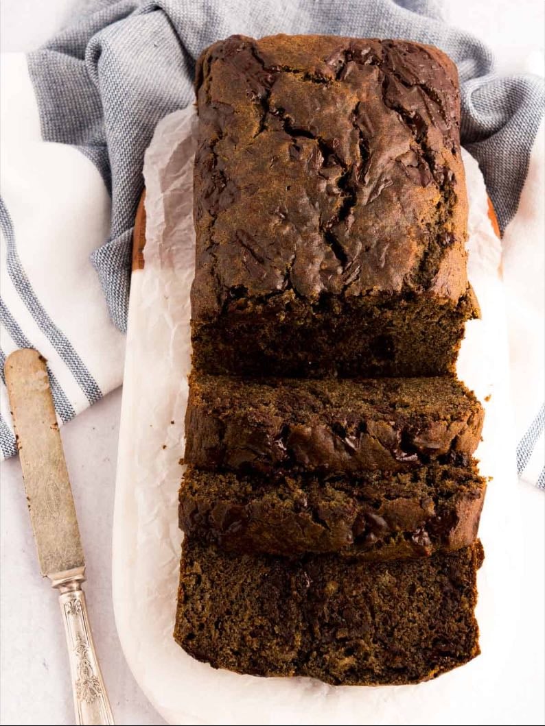 Chocolate Zucchini Buckwheat Cake