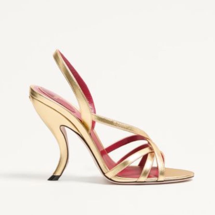 Fetishique Sandal In Laminated Nappa 105MM - 880 $