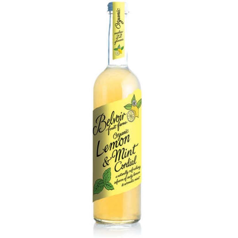 Organic Lime & Mint Cordial - Belvoir