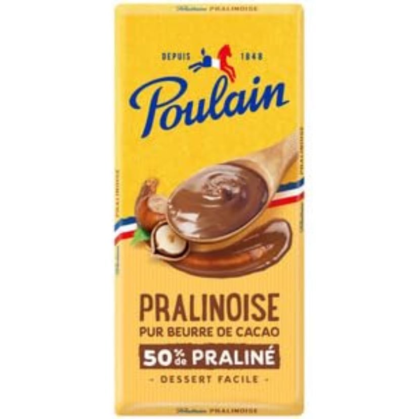 Milk Chocolate Crispy Squares - Poulain