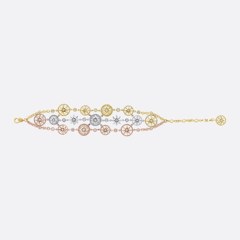 Rose des Vents and Étoile des Vents Bracelet - 38’200 $