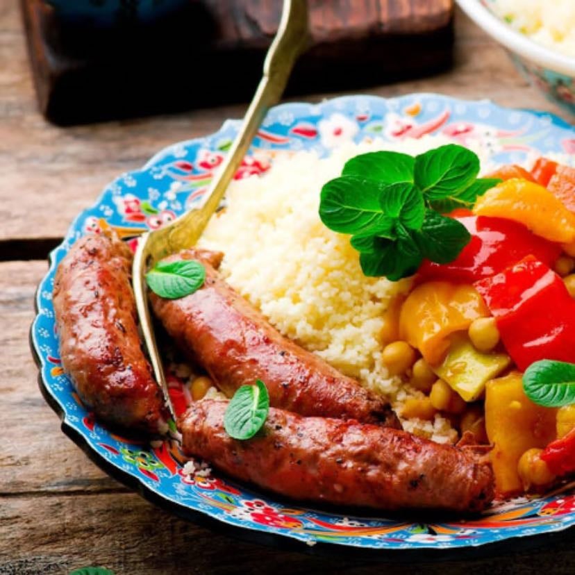Semolina With Merguez And Vegetables