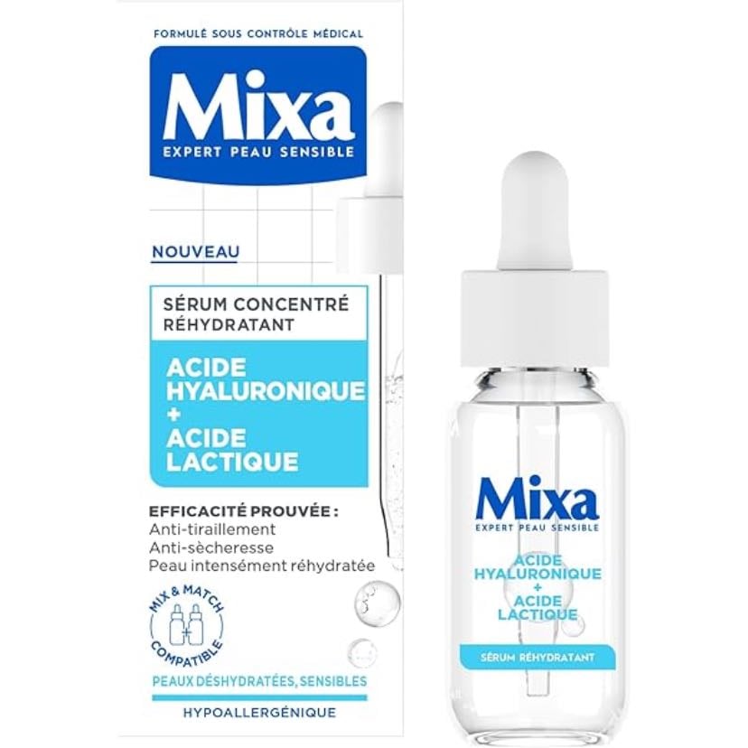 Rehydrating Serum With Hyaluronic + Lactic Acid - Mixa