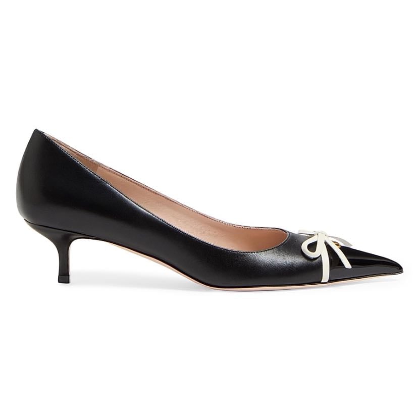 Bepointy Pump In Patient Leather And Kidskin 45Mm - 830 $