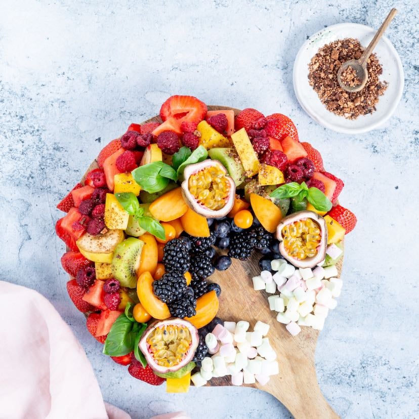 Fruit Rainbow Plate