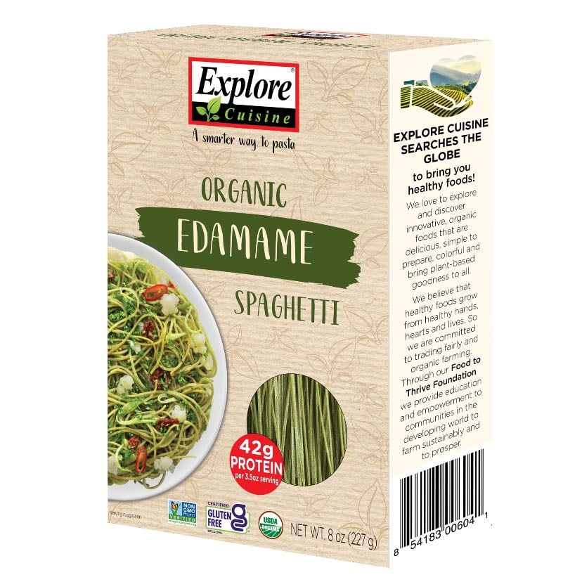 Edamame Spaghetti - Explore Cuisine